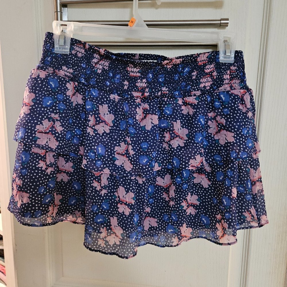 American Eagle ruffle mini skirt